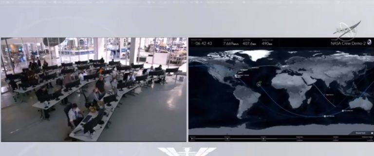 VIDEO Premieră: Capsula SpaceX Crew Dragon s-a conectat la Stația Spațială Internațională / Reacția Rusiei