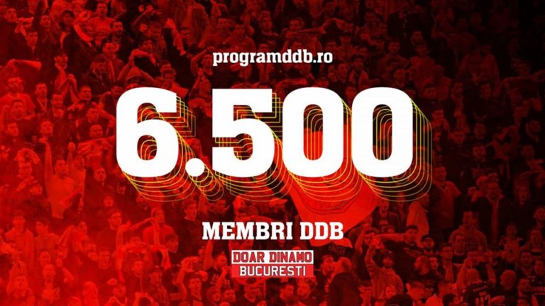 Programul DDB mai are nevoie de 3.500 de membri pentru a cumpăra clubul Dinamo