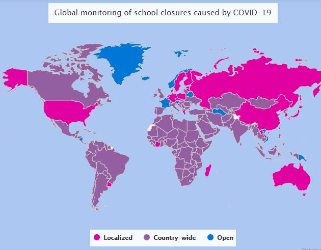 Care sunt țările care au deschis școlile și care sunt cele care le mențin închise, total sau parțial