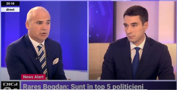 Rareș Bogdan acuză PNL că a adus în partid un apropiat al lui Carmen Dan implicat în evenimentele de la 10 august