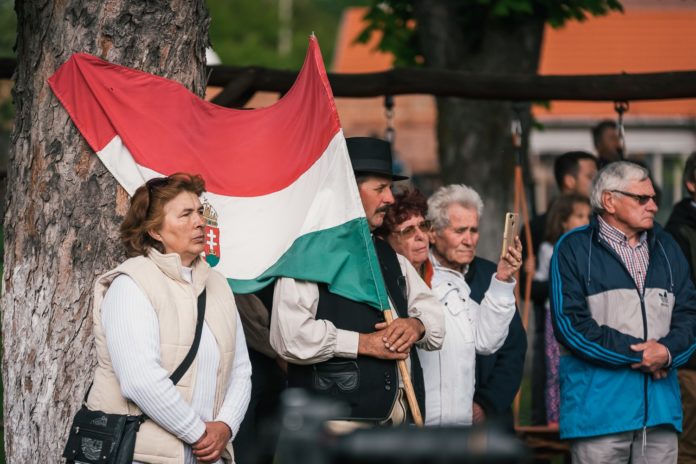Manifestație în cinstea Ungariei