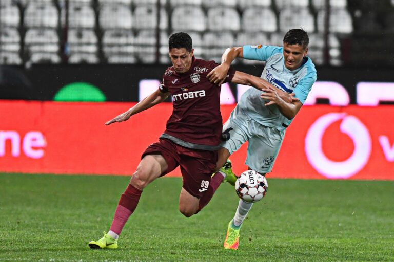 FCSB-CFR, 0-2, roș-albaștrii au jucat cu „grădinița”, iar ceferiștii au marcat golurile pe final