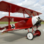 Triplanul Focke Wulf al lui Manfred von Richthofen / sursa: wikipedia