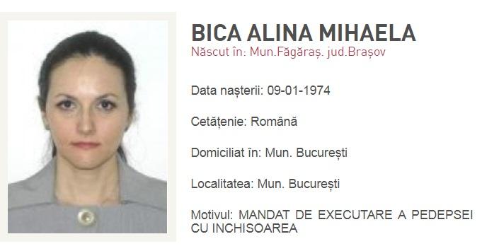 Alina Bica, fosta șefa DIICOT, fugară din țară, a fost arestată în Italia