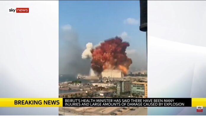Explozie Beirut explozie uriasa Beirut, Liban, peste 100 de morti, 4000 raniti de raniti