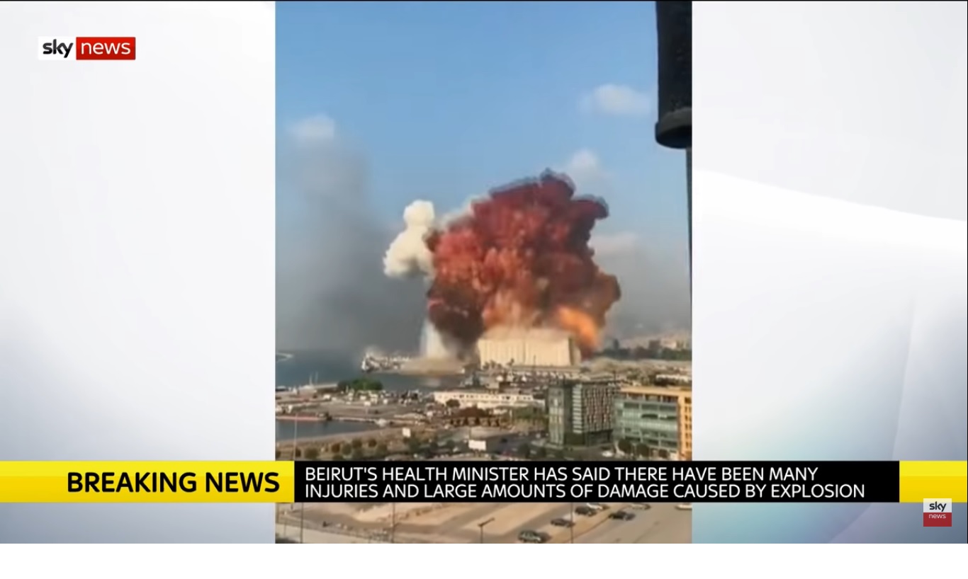 explozie uriasa Beirut, Liban, peste 100 de morti, 4000 raniti de raniti