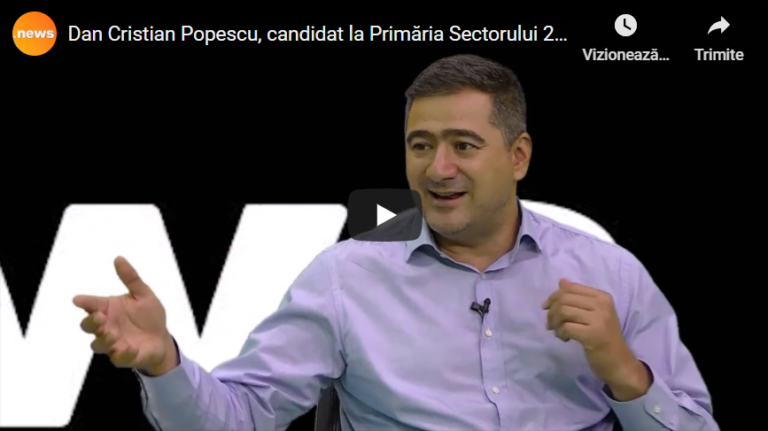 VIDEO INTERVIU: Dan Cristian Popescu, candidatul PSD la Sector 2 (Partea II). Despre scandalul unui PUZ controversat, finanțarea publică a bisericilor și proiecte inedite în sector