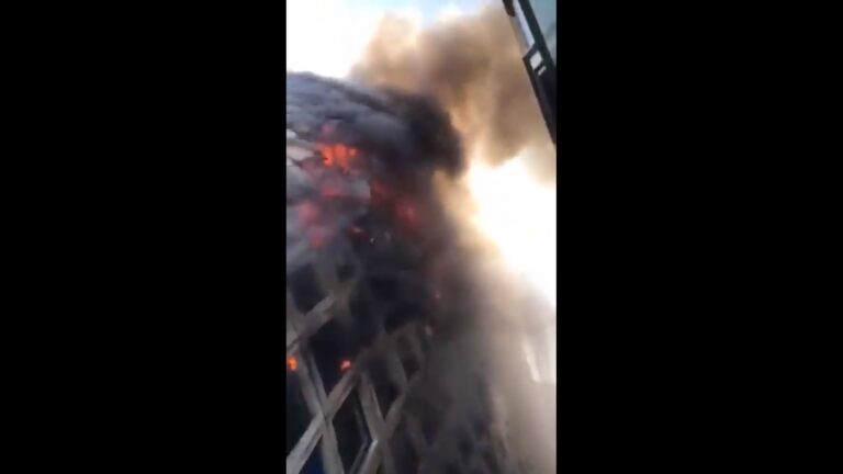 Un nou incendiu în Beirut la o clădire dintr-o zonă comercială