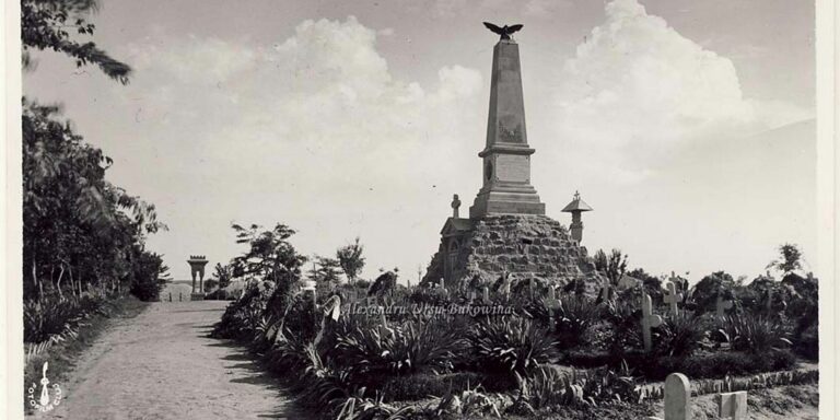 FOTO Monument dedicat jandarmilor români, descoperit în Odesa, Ucraina