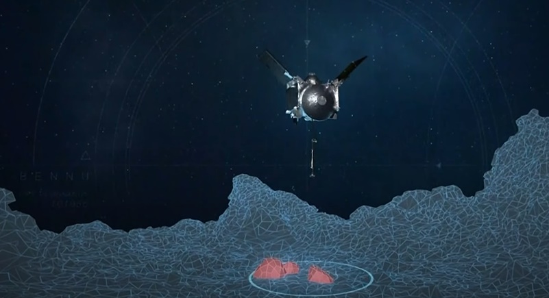 nasa, reușește, probă, asteroid