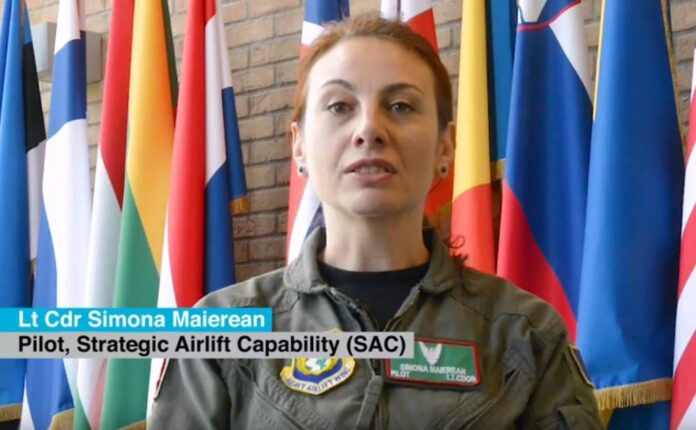 Pilot Simona Maierean