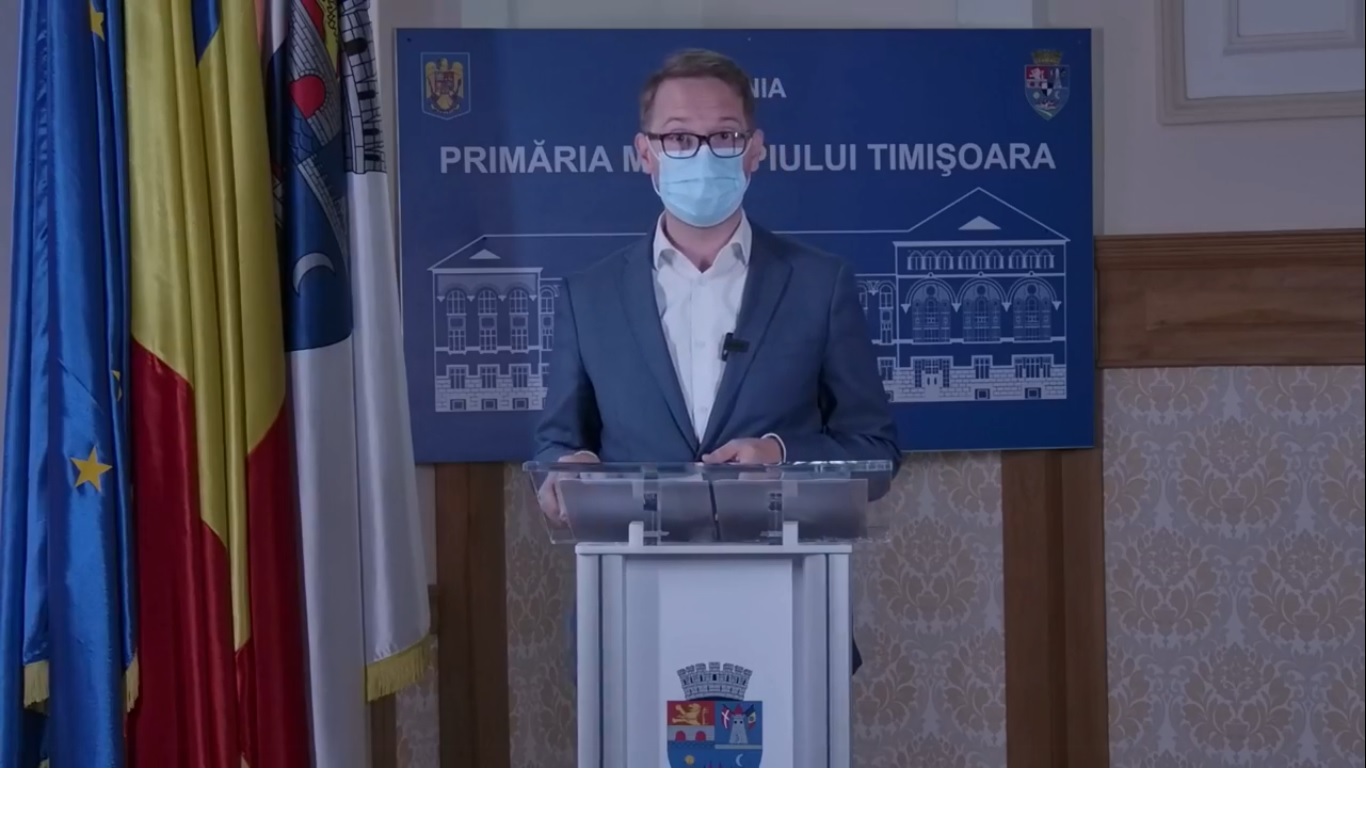 Dominic Fritz: Timișoara va intra în carantină