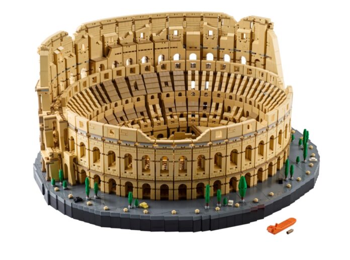 Setul Lego Colloseum constituit din peste 9.000 de piese lego, colloseum