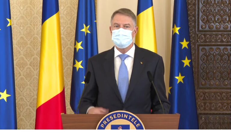 Iohannis: Mă voi vaccina public vineri, 15 ianuarie