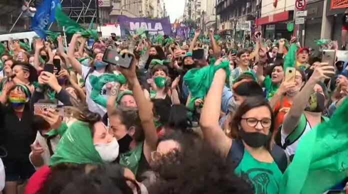 Protestele pro-avort din Argentina proteste, pro, avort, argentina