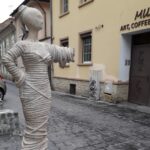 Statuia Străzii Sforii vandalizată