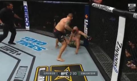 VIDEO Conor McGregor, făcut KO de Dustin Poirier în UFC 257!