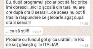 Mesajele profesorului