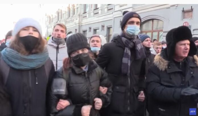 Proteste pro Navalnii Proteste pro Navalnii