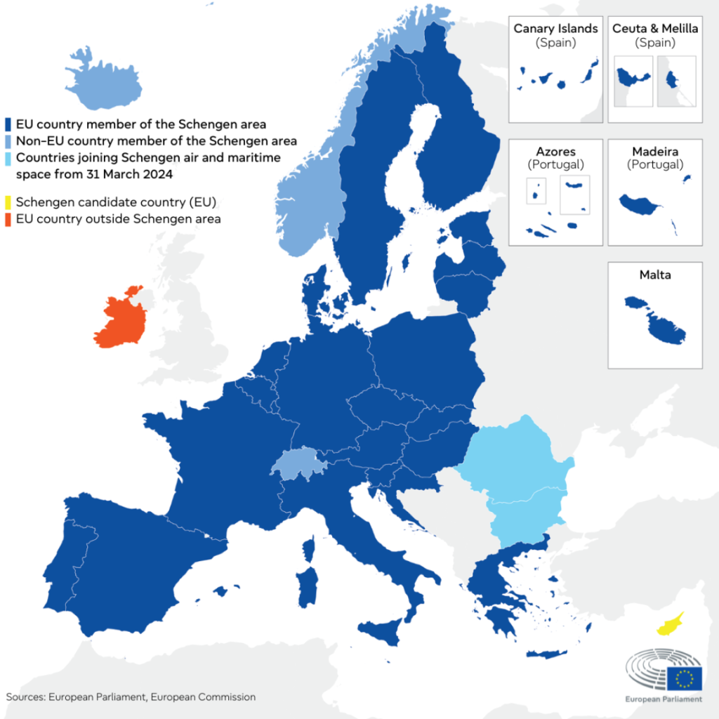Primele zboruri în spațiul Schengen Primele zboruri în spațiul Schengen