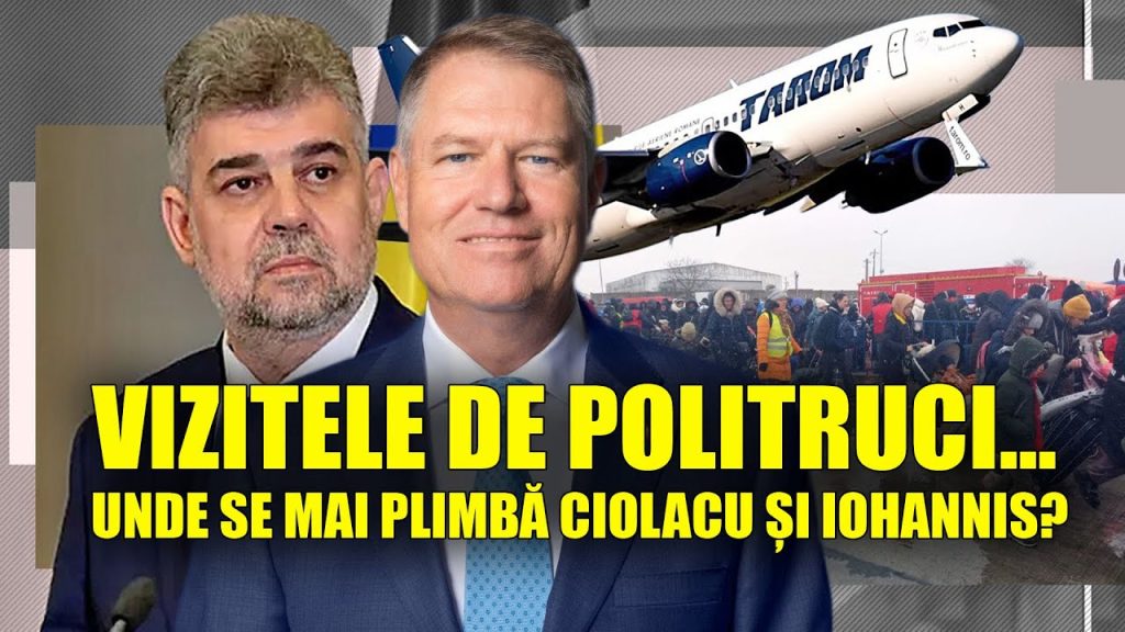 VIZITELE DE POLITRUCI… UNDE SE MAI PLIMBĂ CIOLACU ȘI IOHANNIS?
