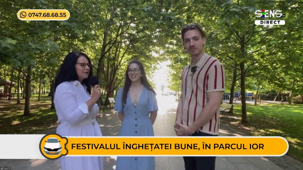 Festivalul Înghețatei BUNE, în parcul IOR – Oana și Valentina Festivalul Înghețatei BUNE, în parcul IOR – Oana și Valentina