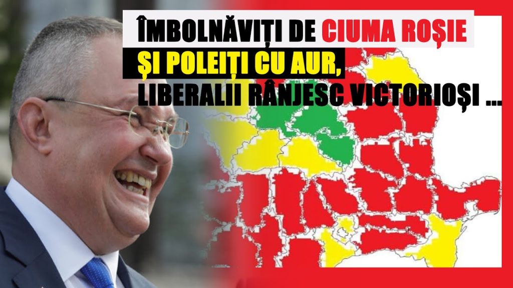 ÎMBOLNĂVIȚI DE CIUMA ROȘIE ȘI POLEIȚI CU AUR, LIBERALII RÂNJESC VICTORIOȘI …