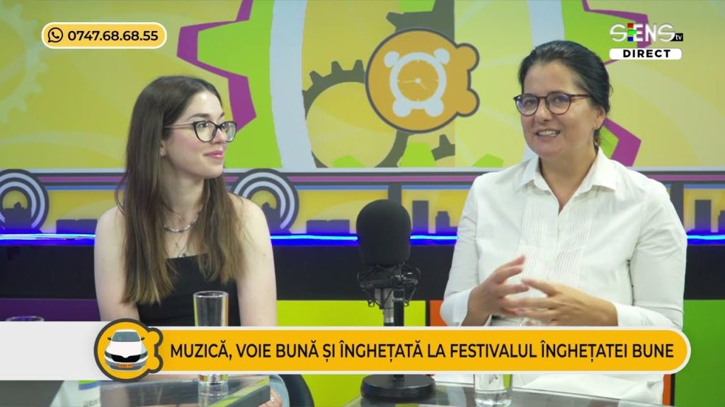 Festivalul Înghețatei BUNE, 21-23 IUNIE, în parcul IOR – Oana și Valentina