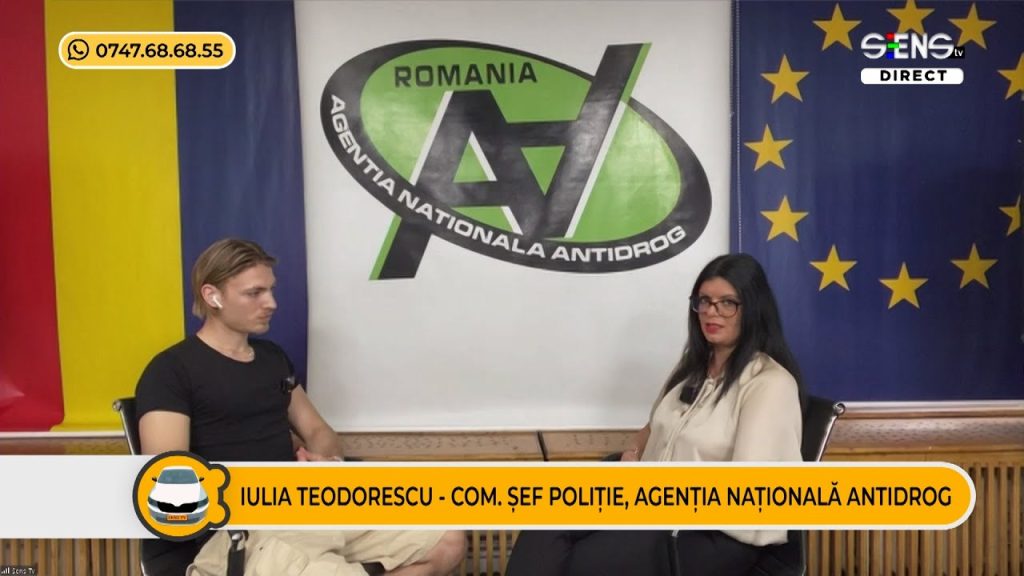 Prevenție cu AJUTORUL Agenției Naționale Antidrog – Iulia Teodorescu