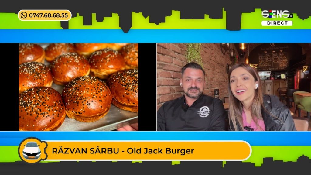 Explorăm Gusturile UNICE de la Old Jack’s Burger cu Răzvan Sârbu