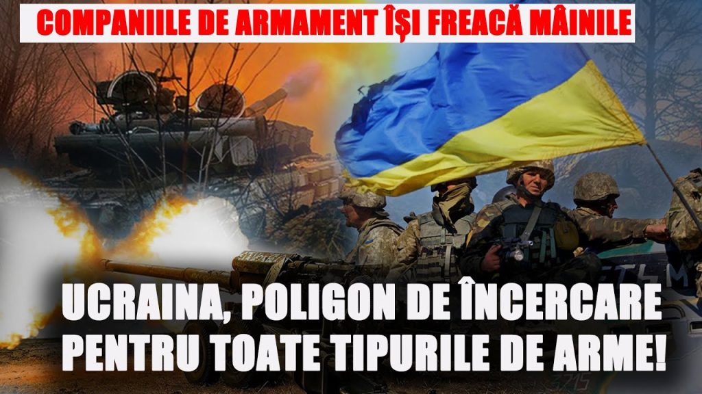 UCRAINA, UN POLIGON DE ÎNCERCARE PENTRU TOATE TIPURILE DE ARME!