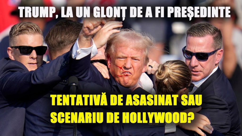 Trump, la un glonț de a fi președinte! Tentativă de asasinat sau scenariu de Hollywood?
