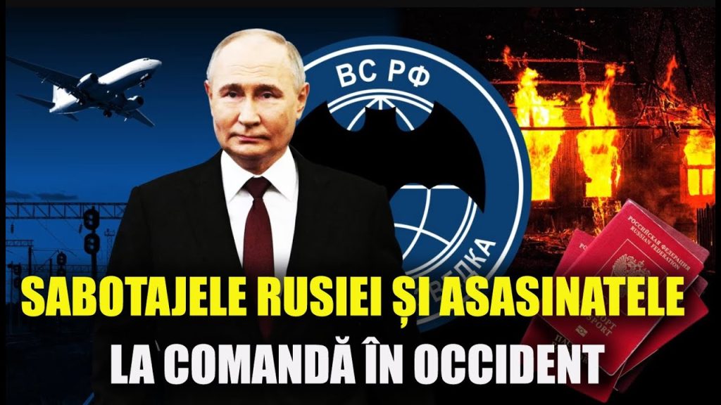SABOTAJELE RUSIEI ȘI ASASINATELE LA COMANDĂ ÎN OCCIDENT SABOTAJELE RUSIEI ȘI ASASINATELE LA COMANDĂ ÎN OCCIDENT