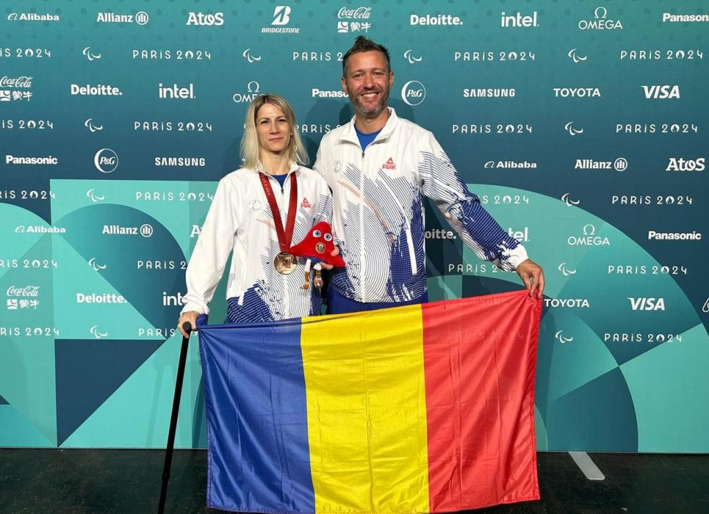 Talismanul norocos a dus-o spre medalia de bronz la Jocurile Paralimpice! Talismanul norocos a dus-o spre medalia de bronz la Jocurile Paralimpice!