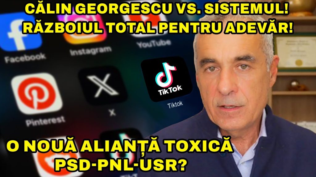DE CE E ATACAT CĂLIN GEORGESCU? MANIPULAREA GROSOLANĂ DIN SOCIAL MEDIA & TV! DE CE E ATACAT CĂLIN GEORGESCU? MANIPULAREA GROSOLANĂ DIN SOCIAL MEDIA & TV!