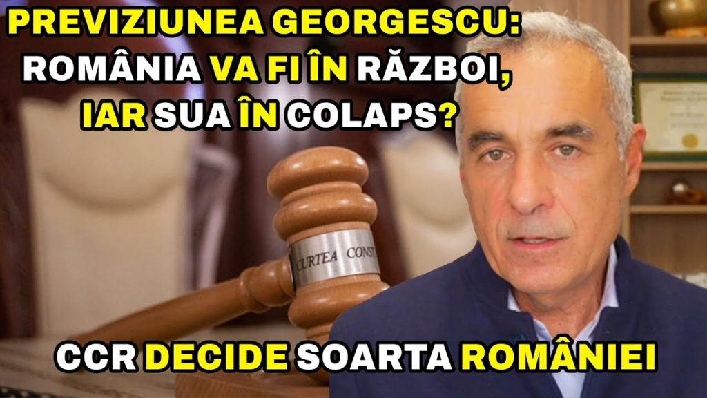 CCR ȘI SCENARIUL GEORGESCU: RĂZBOIUL BATE LA UȘĂ? CCR ȘI SCENARIUL GEORGESCU: RĂZBOIUL BATE LA UȘĂ?