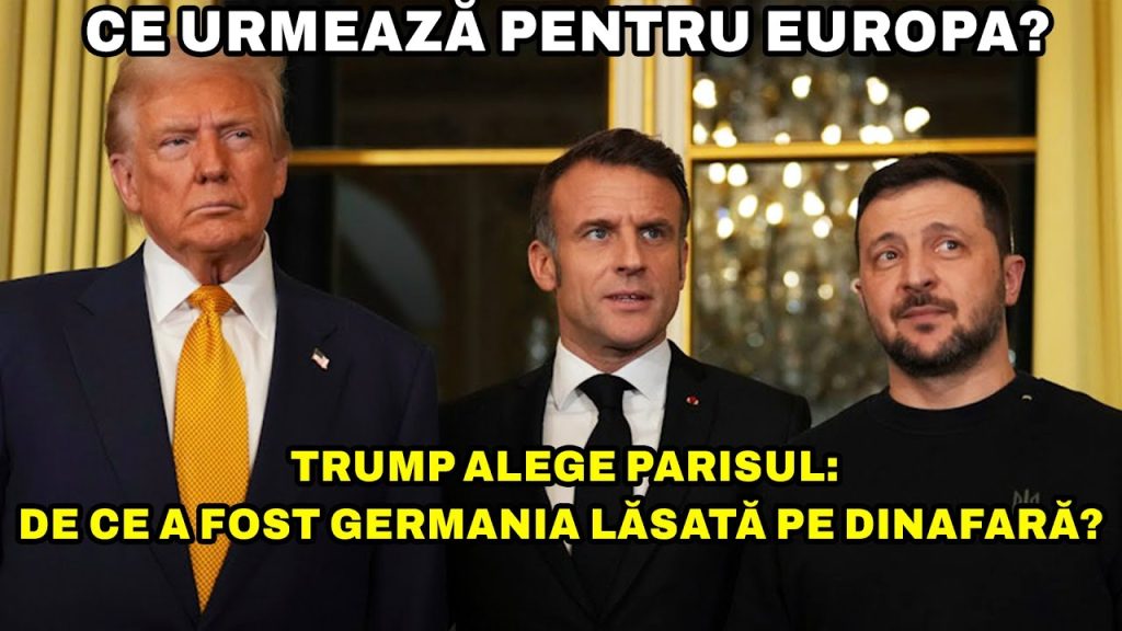 DONALD TRUMP EVITĂ GERMANIA ȘI ALEGE PARISUL! ÎNTÂLNIRE MISTERIOASĂ CU MACRON ȘI ZELENSKI DONALD TRUMP EVITĂ GERMANIA ȘI ALEGE PARISUL! ÎNTÂLNIRE MISTERIOASĂ CU MACRON ȘI ZELENSKI
