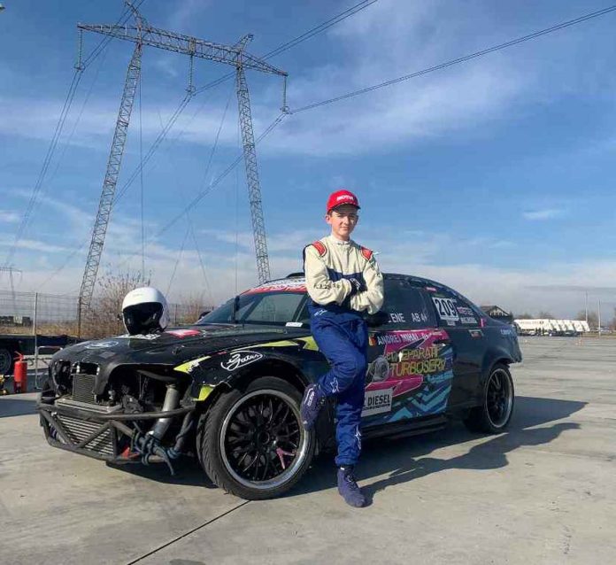 Anul acesta, Călin va concura în Campionatul Național de Drift