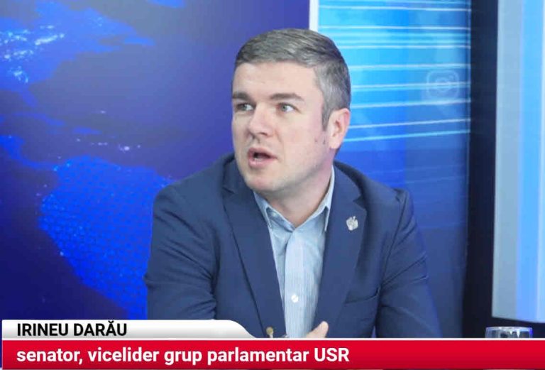 Irineu DĂRĂU(USR): Nu mai este momentul pentru orgolii