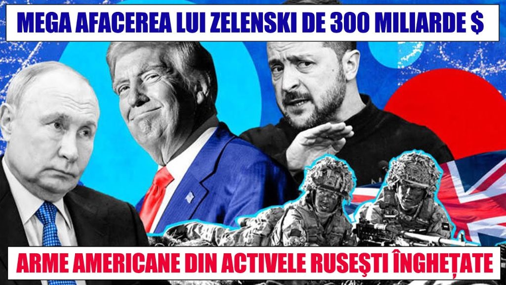 MEGA AFACEREA LUI ZELENSKI DE 300 MILIARDE! Zelenski vrea arme americane din activele ruseşti MEGA AFACEREA LUI ZELENSKI DE 300 MILIARDE! Zelenski vrea arme americane din activele ruseşti