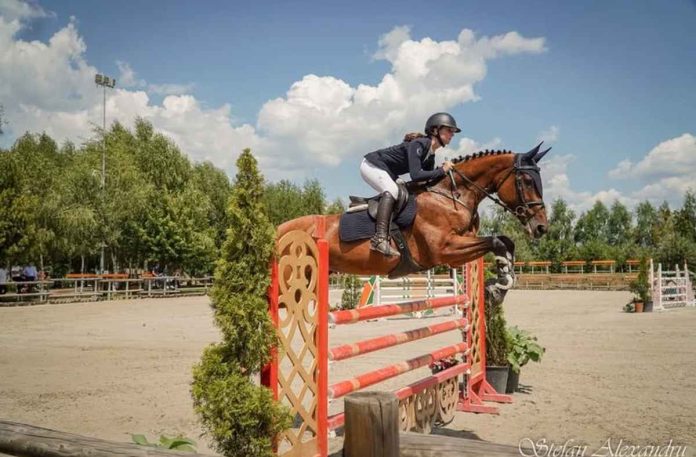 Ioana la una dintre competițiile la care a fost prezentă