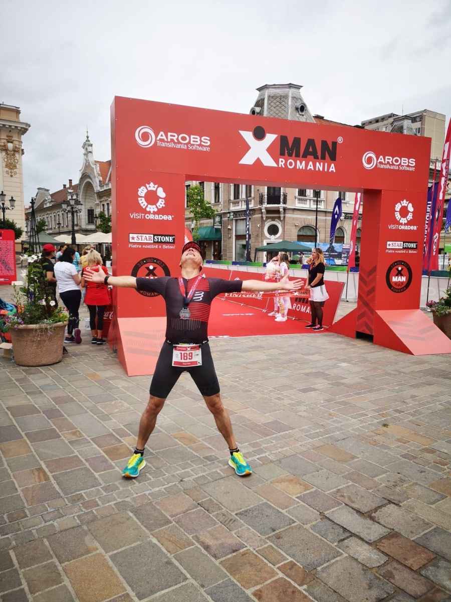 A slăbit 30 de kilograme ca să concureze la Half IronMan