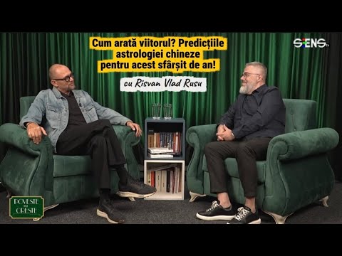 Cum arată viitorul? Predicțiile astrologiei chineze pentru sfârșitul de an, cu Risvan Vlad Rusu Cum arată viitorul? Predicțiile astrologiei chineze pentru sfârșitul de an, cu Risvan Vlad Rusu