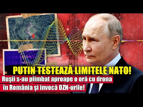 Rușii testează limitele NATO! S-au plimbat aproape o oră cu drona în România și invocă OZN-urile! Rușii testează limitele NATO! S-au plimbat aproape o oră cu drona în România și invocă OZN-urile!