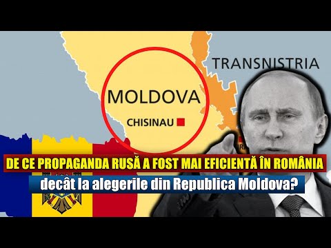 De ce propaganda rusă a fost mai eficientă în România decât la alegerile din Republica Moldova? De ce propaganda rusă a fost mai eficientă în România decât la alegerile din Republica Moldova?