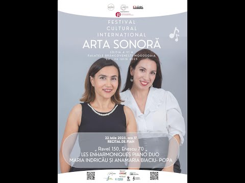 Recital de pian ,,Ravel 150, Enescu 70”
