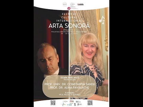 Recital de pian – Prof. Dr. Univ. Constantin Sandu și Prof. Dr. Alina Pavalache
