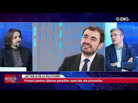 Proiect pentru tăierea pensiilor speciale ale primarilor, depus în Parlament