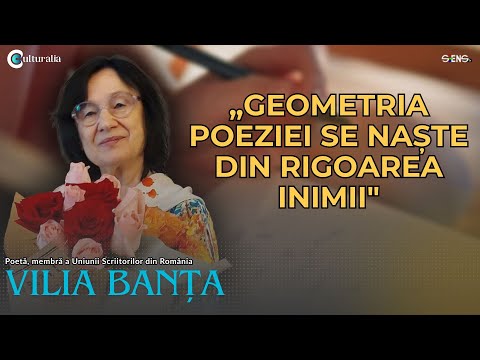 Geometri poeziei se naște din rigoarea inimii