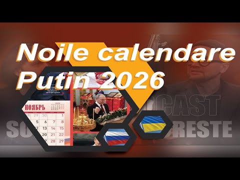 Noile calendare cu Putin pentru 2026